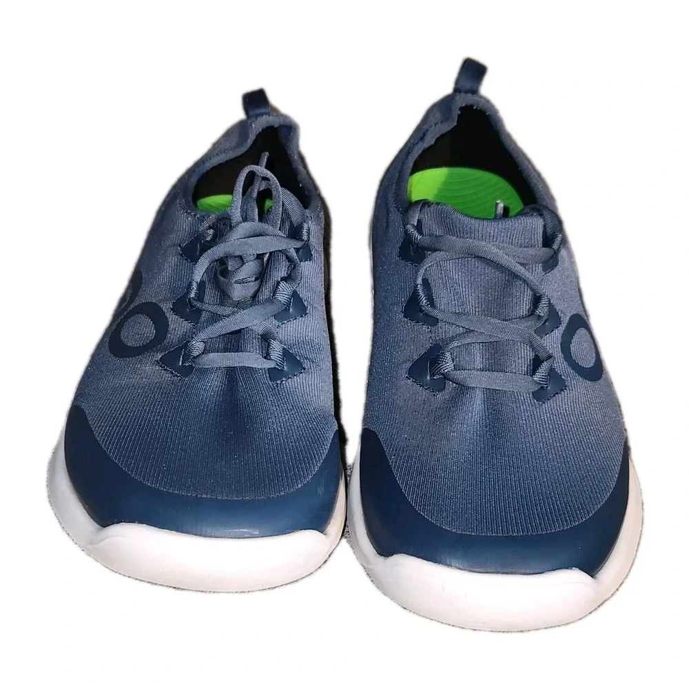OOFOS OOmg Sport LS Low‎ Shoe - Recovery Blue Sneaker Shoes Men's 9.5